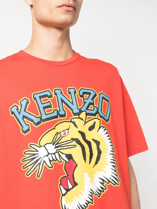 KENZO極美品KENZO スパンコールデカロゴTシャツ