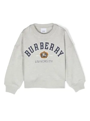 Burberry sweater kids white sale