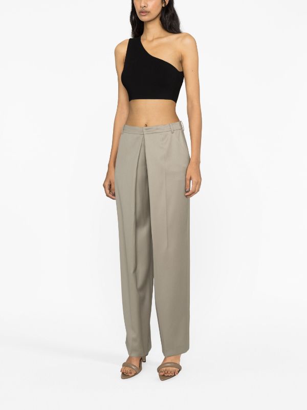 Victoria Beckham one-shoulder Crop Top - Farfetch