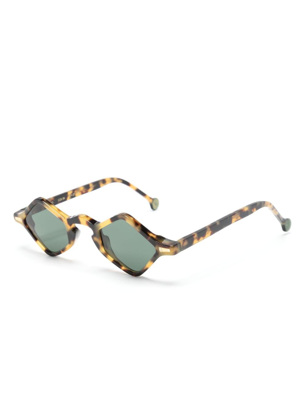 KYme Sisto geometric-frame sunglasses - Bruin