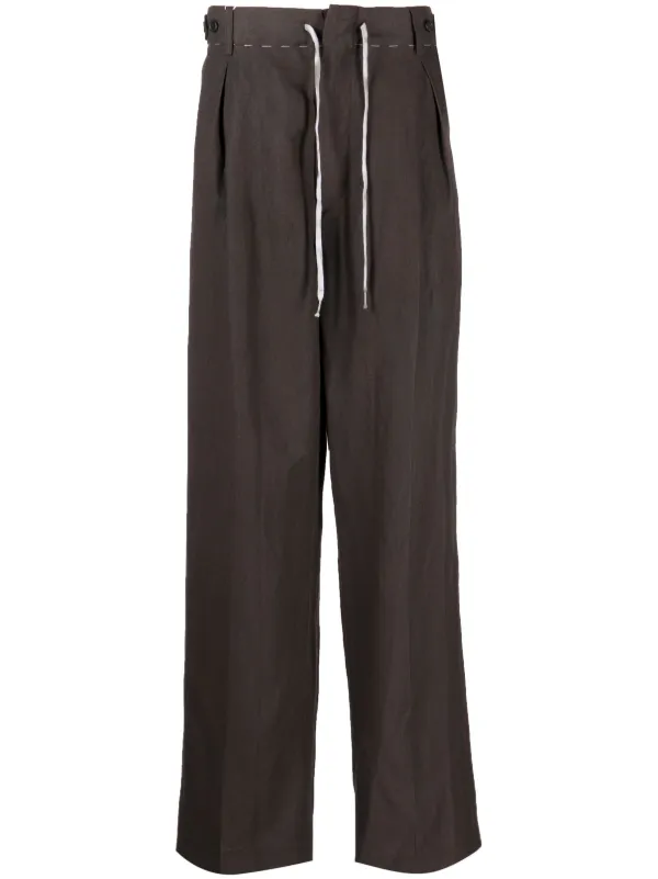 美品Maison Margiela ドローストリングパンツ サイズ46