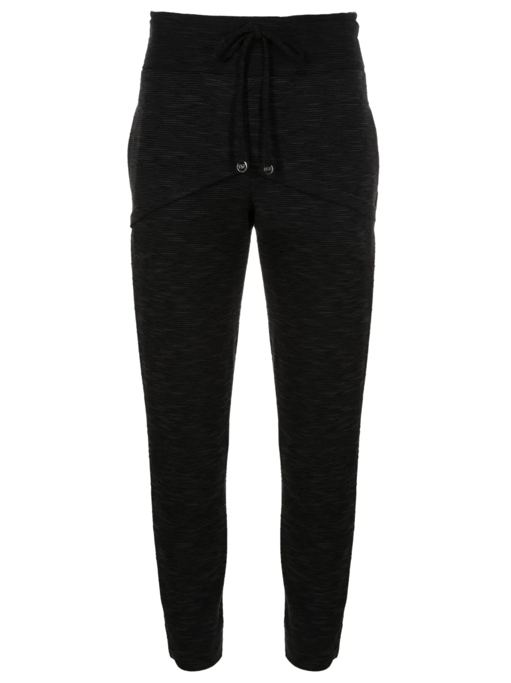 Track & Field Calça de moletom cenoura com efeito mesclado | Preto | Image 1