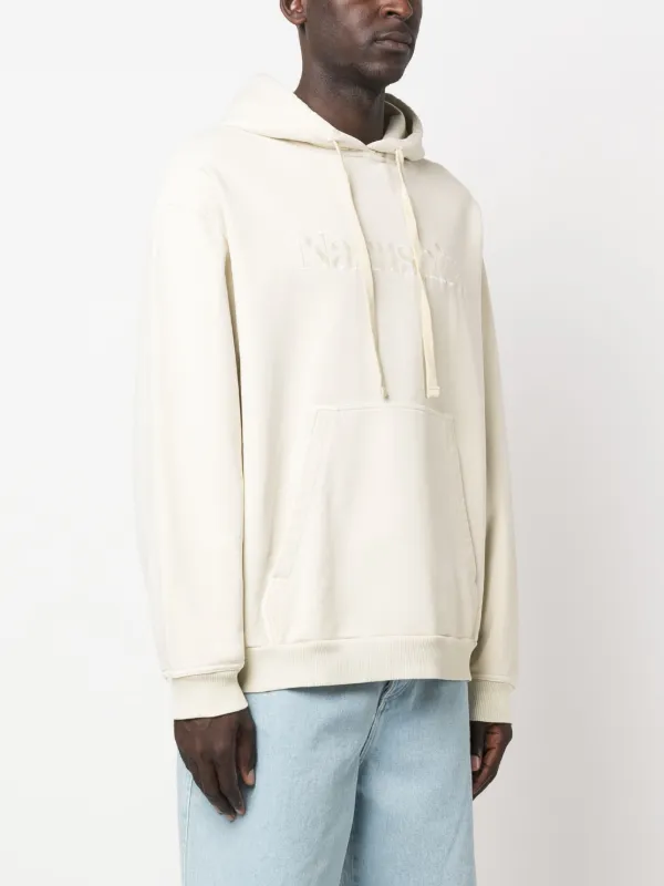 Nanushka ロゴ パーカー | ニュートラル | FARFETCH JP 