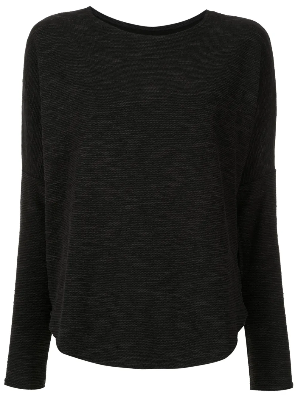 Track & Field Camiseta gola redonda com mangas longas | Preto | Image 1