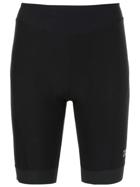 Track & Field Bermuda cintura alta com logo 
