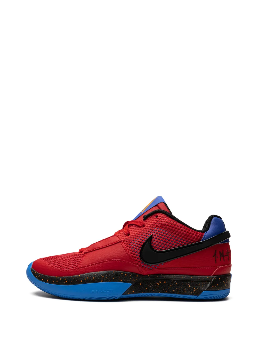 Blue and best sale red nike trainers