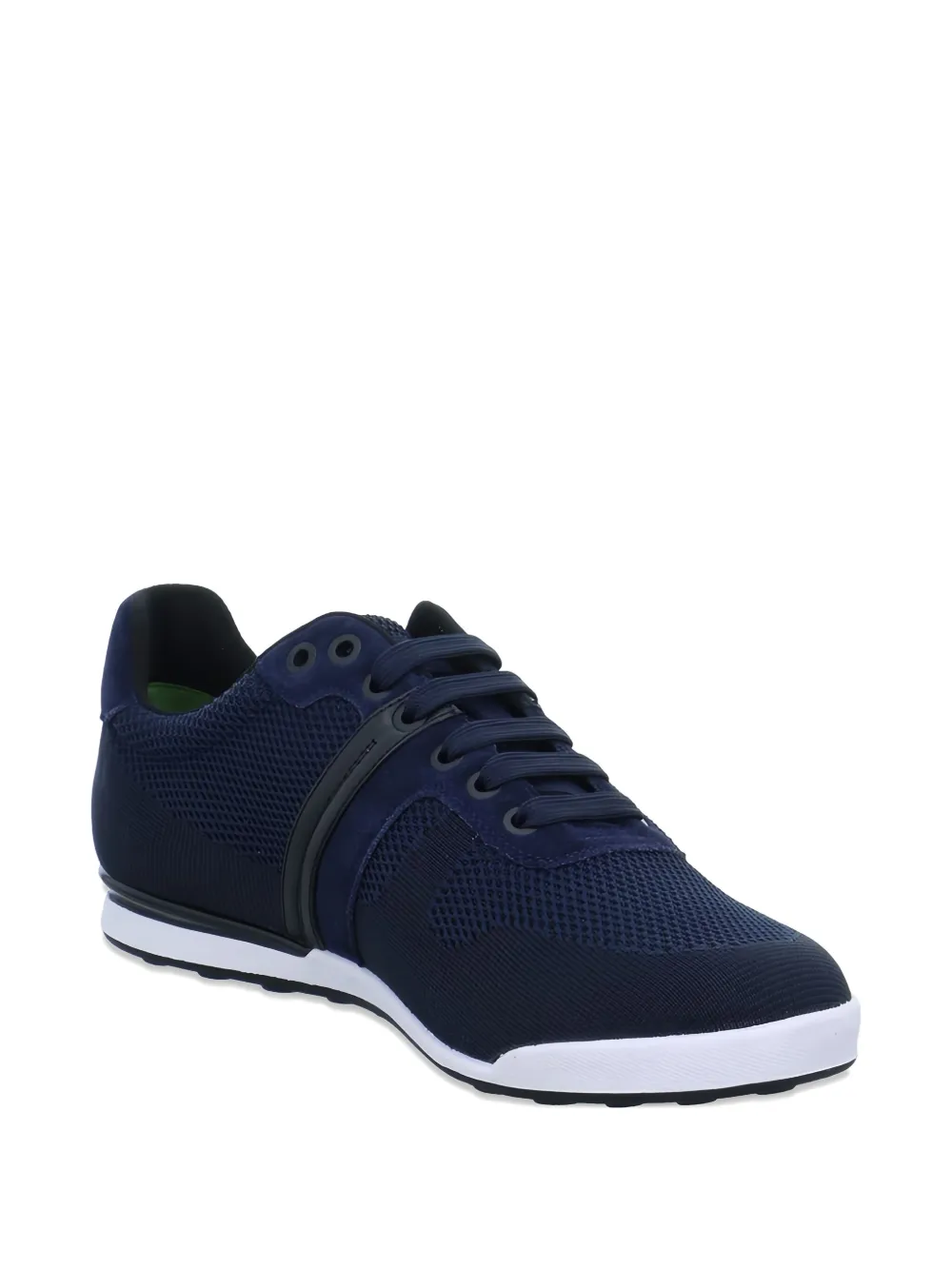 Hugo Boss Arkansas Low Profile Trainers In Blue