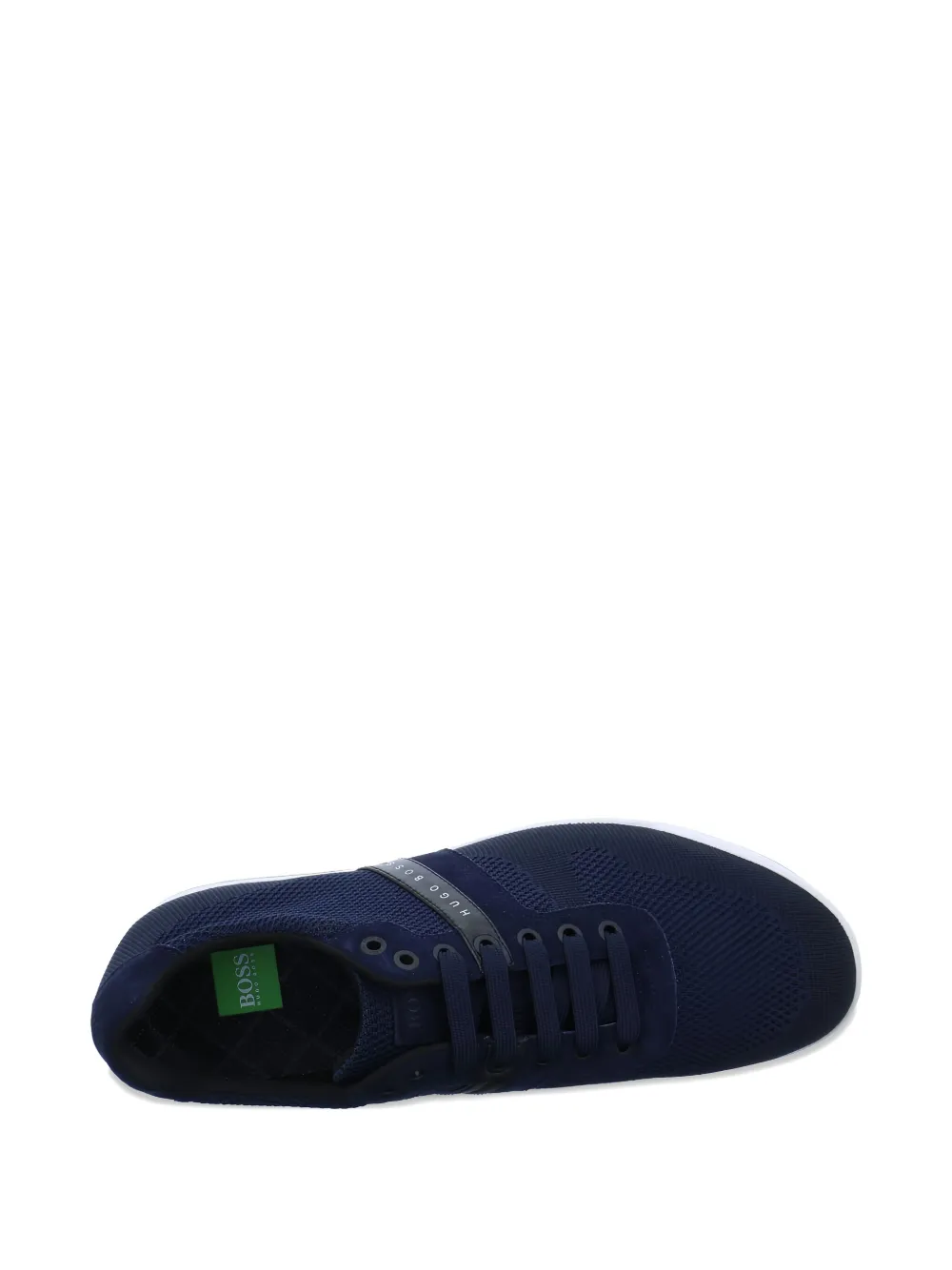 Hugo Boss Arkansas Low Profile Trainers In Blue
