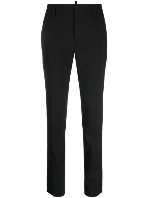 Dsquared2 logo-plaque cropped trousers