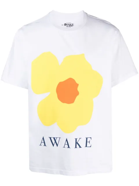 Awake NY graphic-print cotton T-shirt