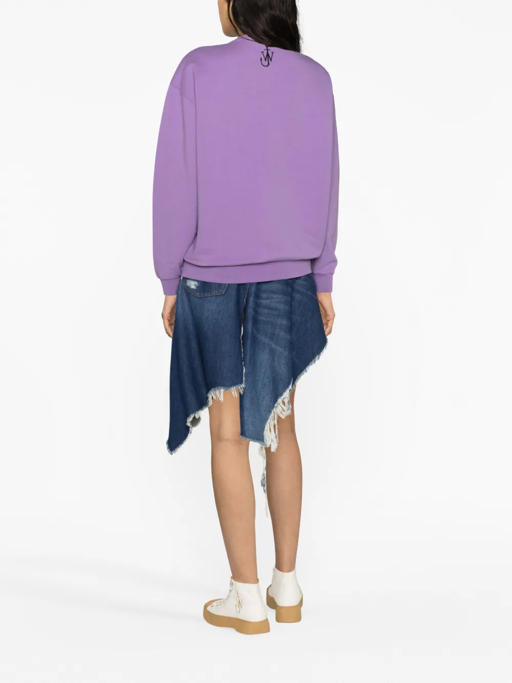 Pull and bear online lilac sweatshirt