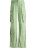 alice + olivia Joette low-rise cargo trousers - Green