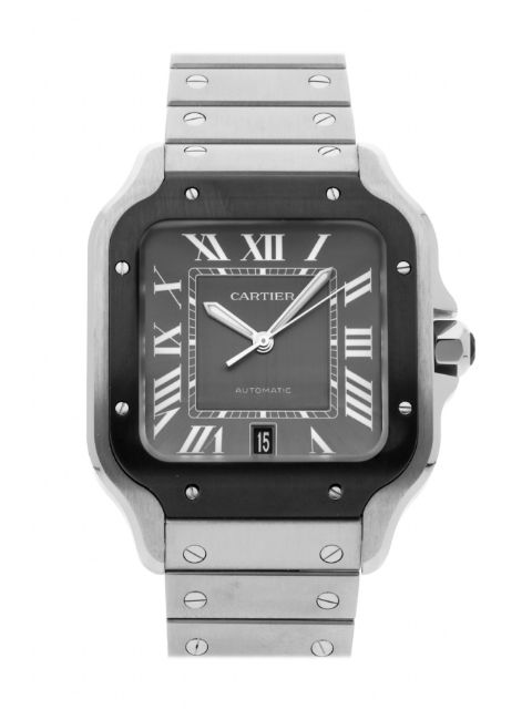 Cartier - 2021 pre-owned Santos 39mm