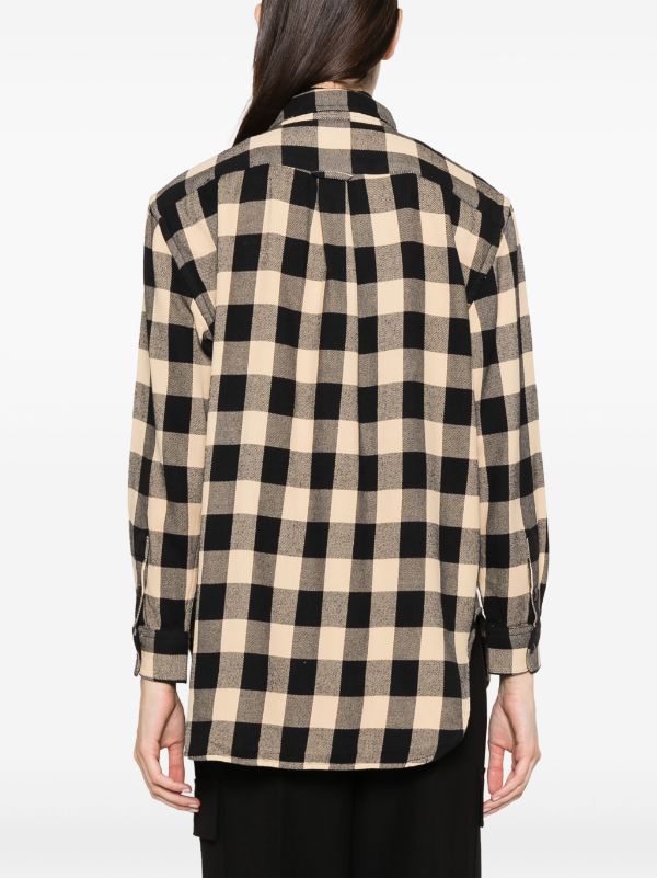 Ralph lauren black and white hot sale check shirt