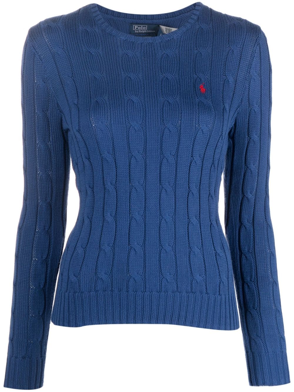 Polo Ralph Lauren Julianna Cable-knit Jumper In Blue