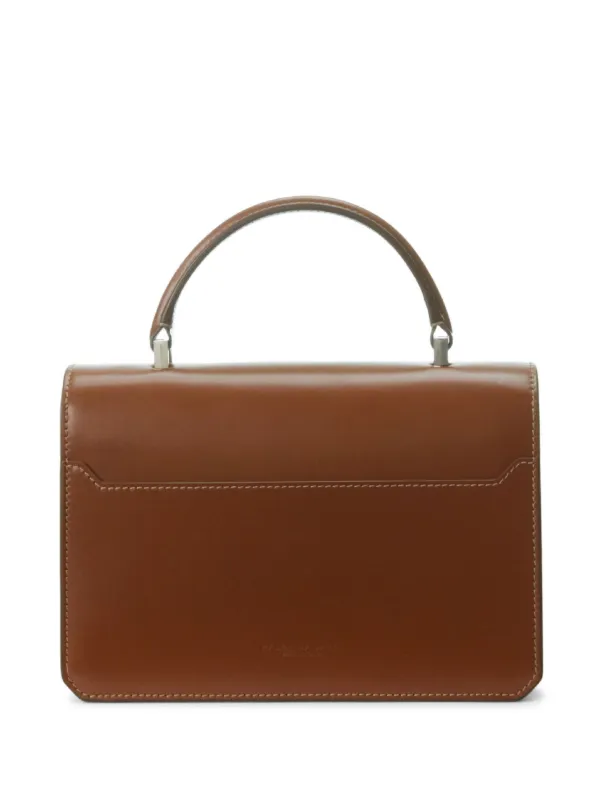 Lauren Ralph Lauren　レザー ブラウン ショルダーバッグ Ralph Lauren Collection レザー ショルダーバッグ | ブラウン