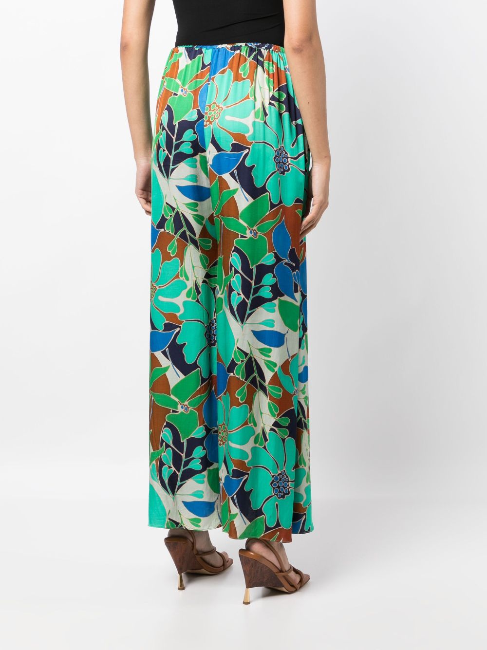 Cult Gaia Alaia floral-print trousers Women