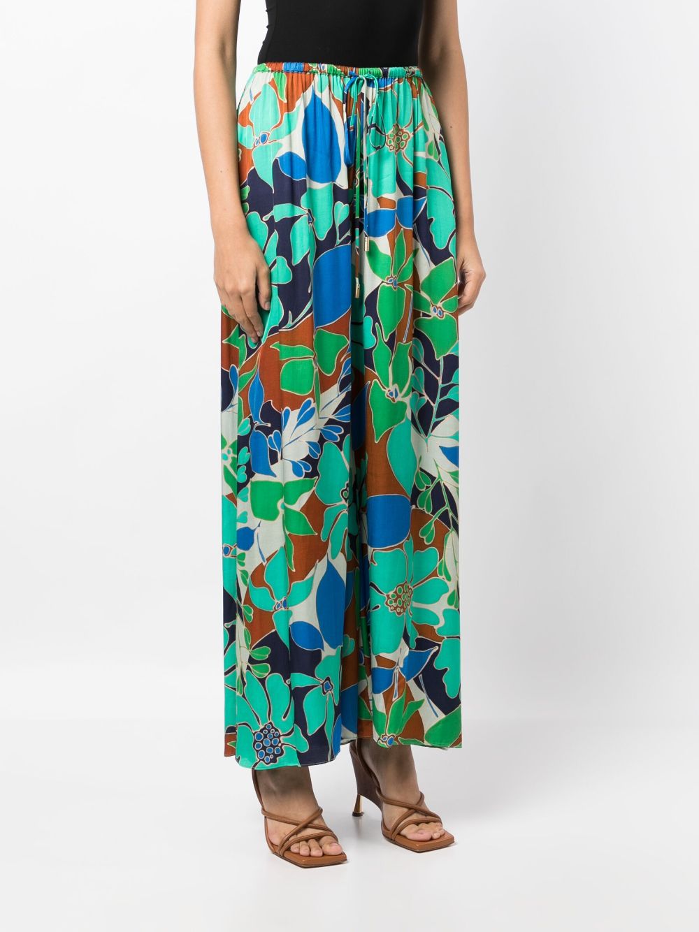 Cult Gaia Alaia floral-print trousers Women