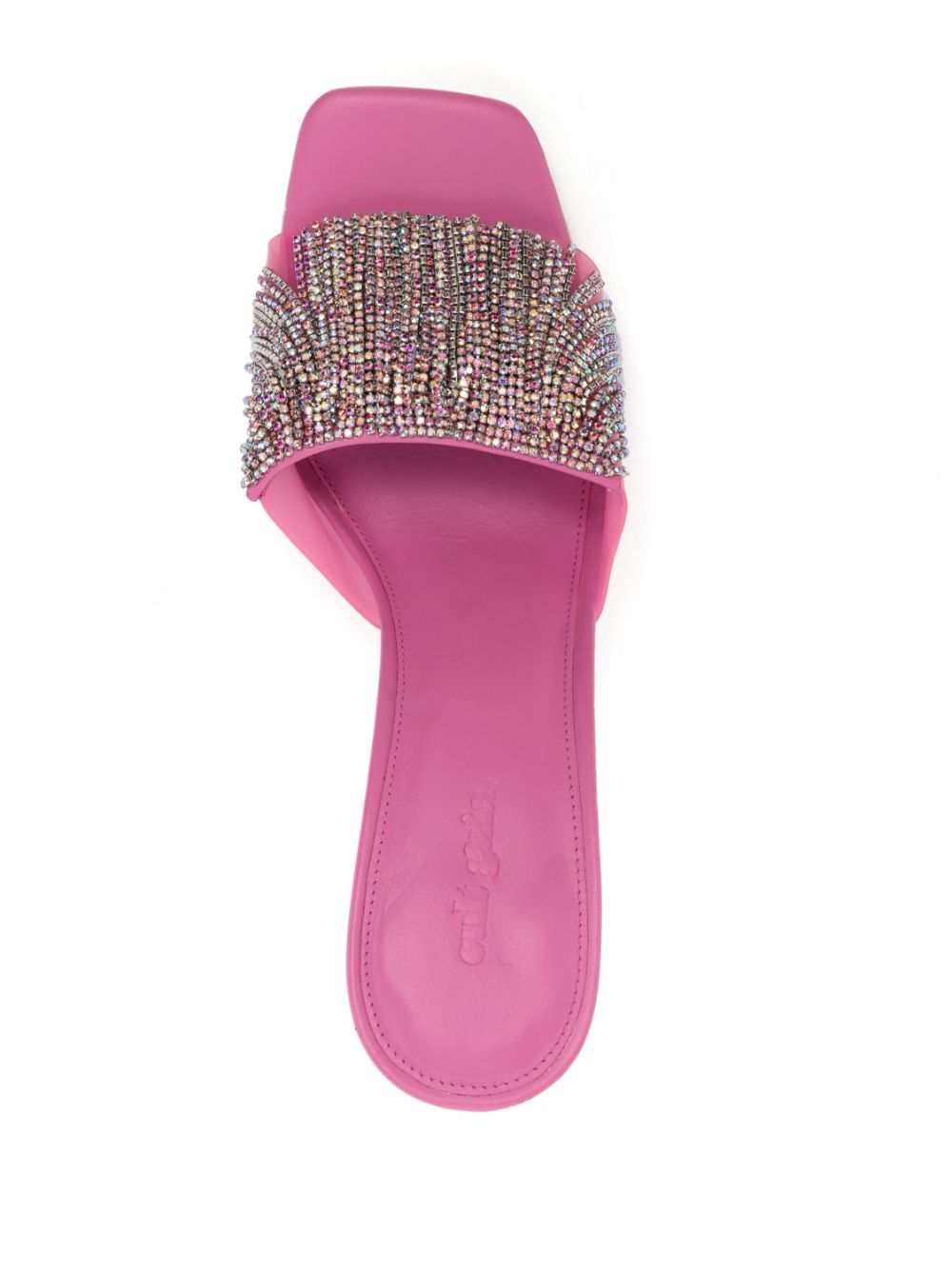 Cult Gaia 120mm crystal-embellished open-toe mules Women