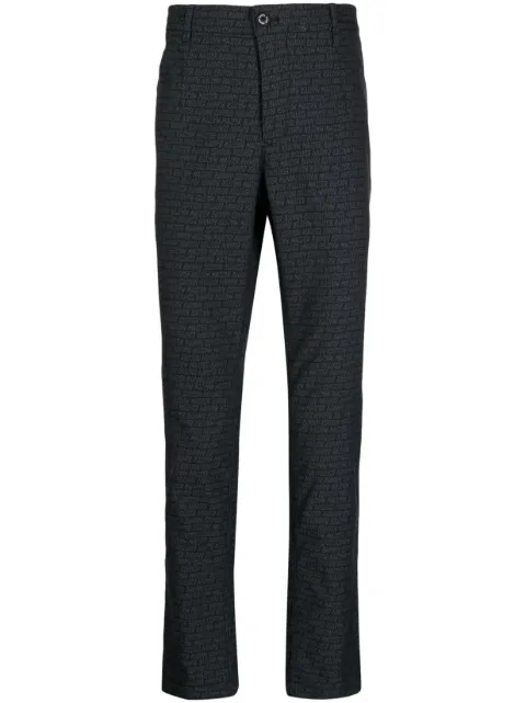 MASTER BUNNY EDITION logo-print water-repellent trousers