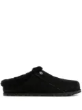 Birkenstock Zermatt suede slides - Black