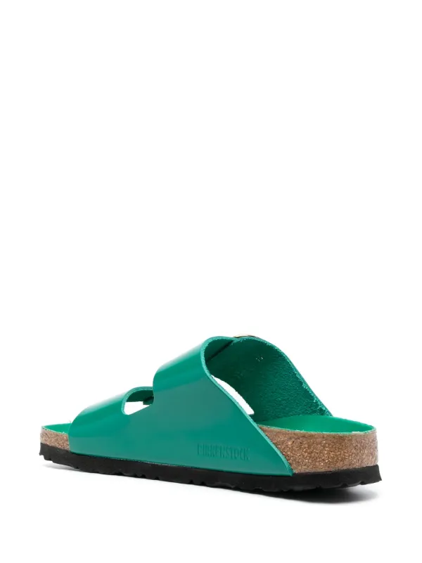 Birkenstock Arizona logo debossed Leather Sandals Farfetch