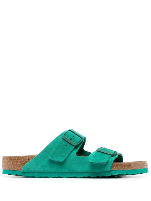 Birkenstock - double-strap suede sandals