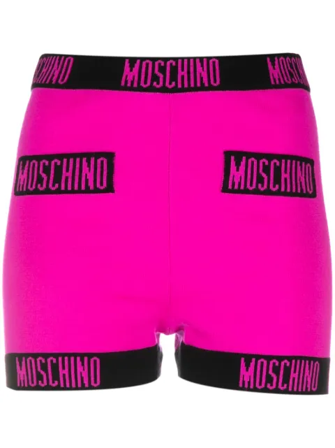 Moschino shorts tejidos en intarsia