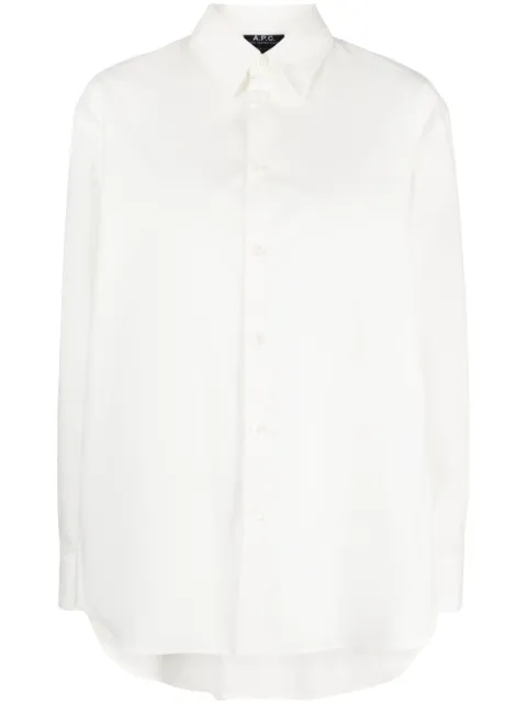 A.P.C. chemise en popeline