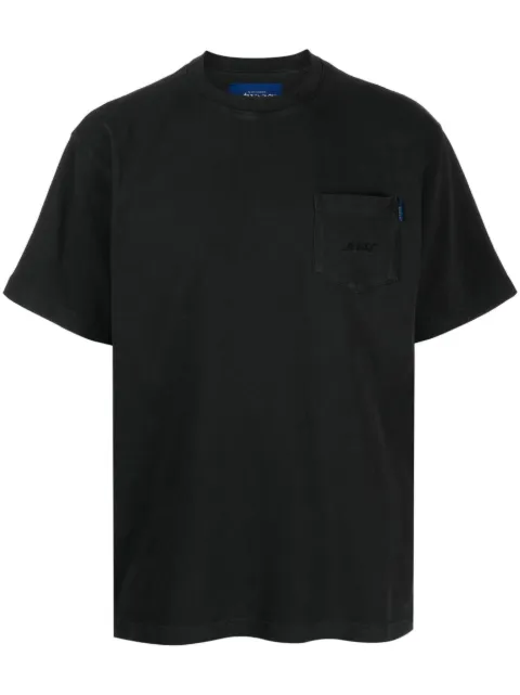Awake NY logo-embroidered cotton T-shirt