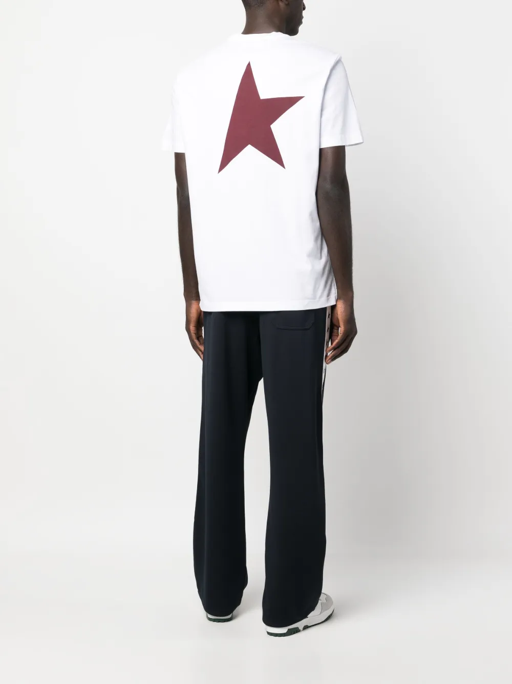 Golden Goose logo-print cotton T-shirt - Wit