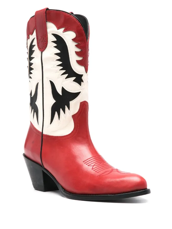 Ralph lauren cheap red cowboy boots