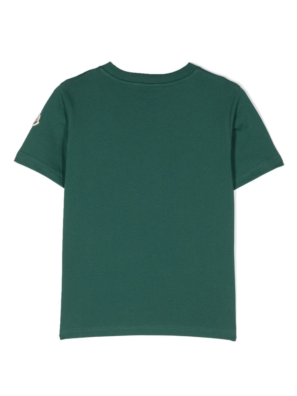 Moncler Enfant logo-print cotton T-shirt - Groen