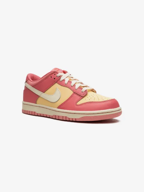 Nike Kids Dunk Low "Strawberry/Peach Cream" sneakers