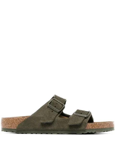Birkenstock ダブルストラップ スエードサンダル