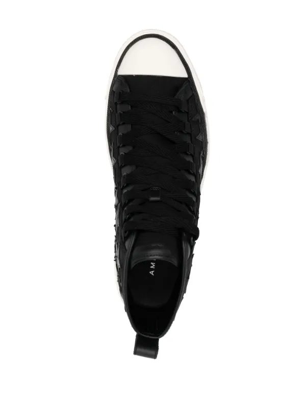 AMIRI star-patch high-top Sneakers | Black | FARFETCH AO