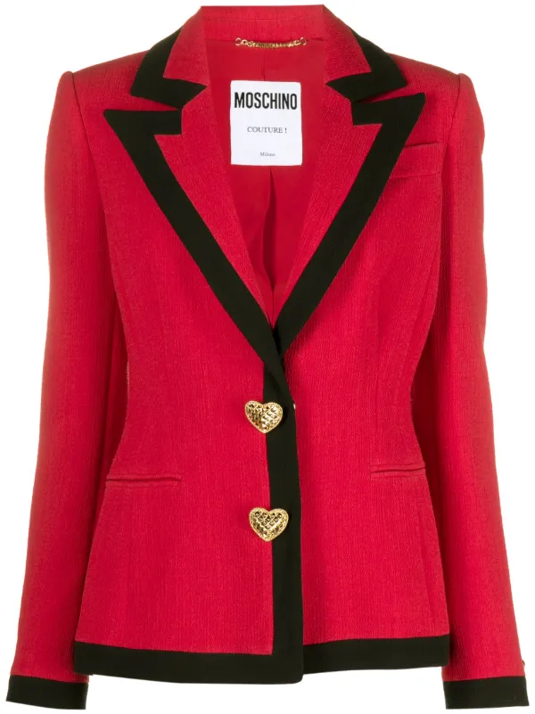 Red and deals black blazer