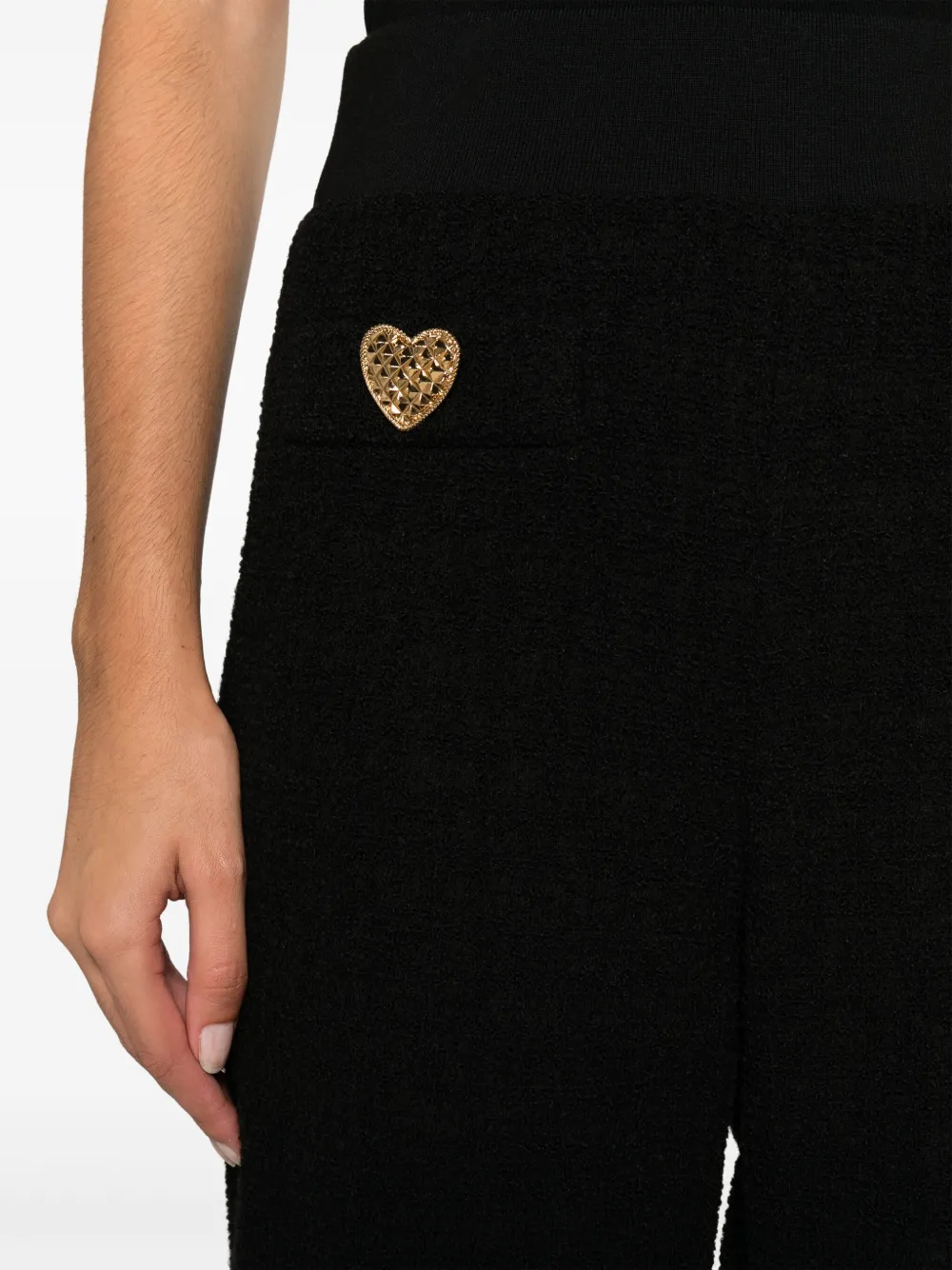 Moschino Gebreide trainingsbroek Zwart
