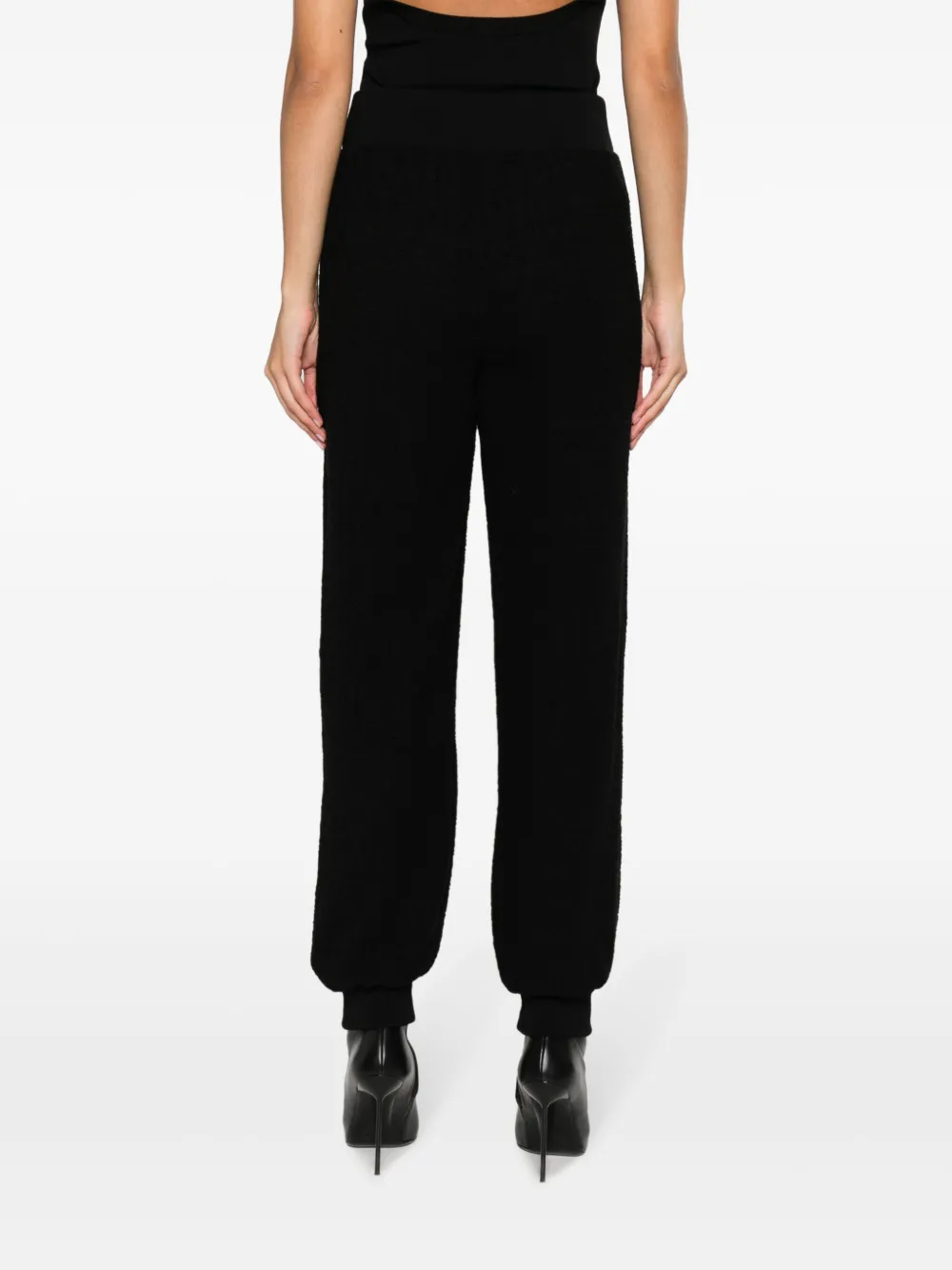 Moschino Gebreide trainingsbroek Zwart