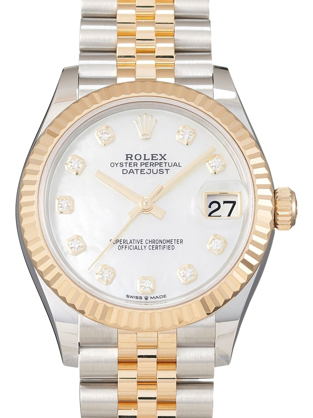 Rolex 2023 unworn Datejust 31mm - Wit