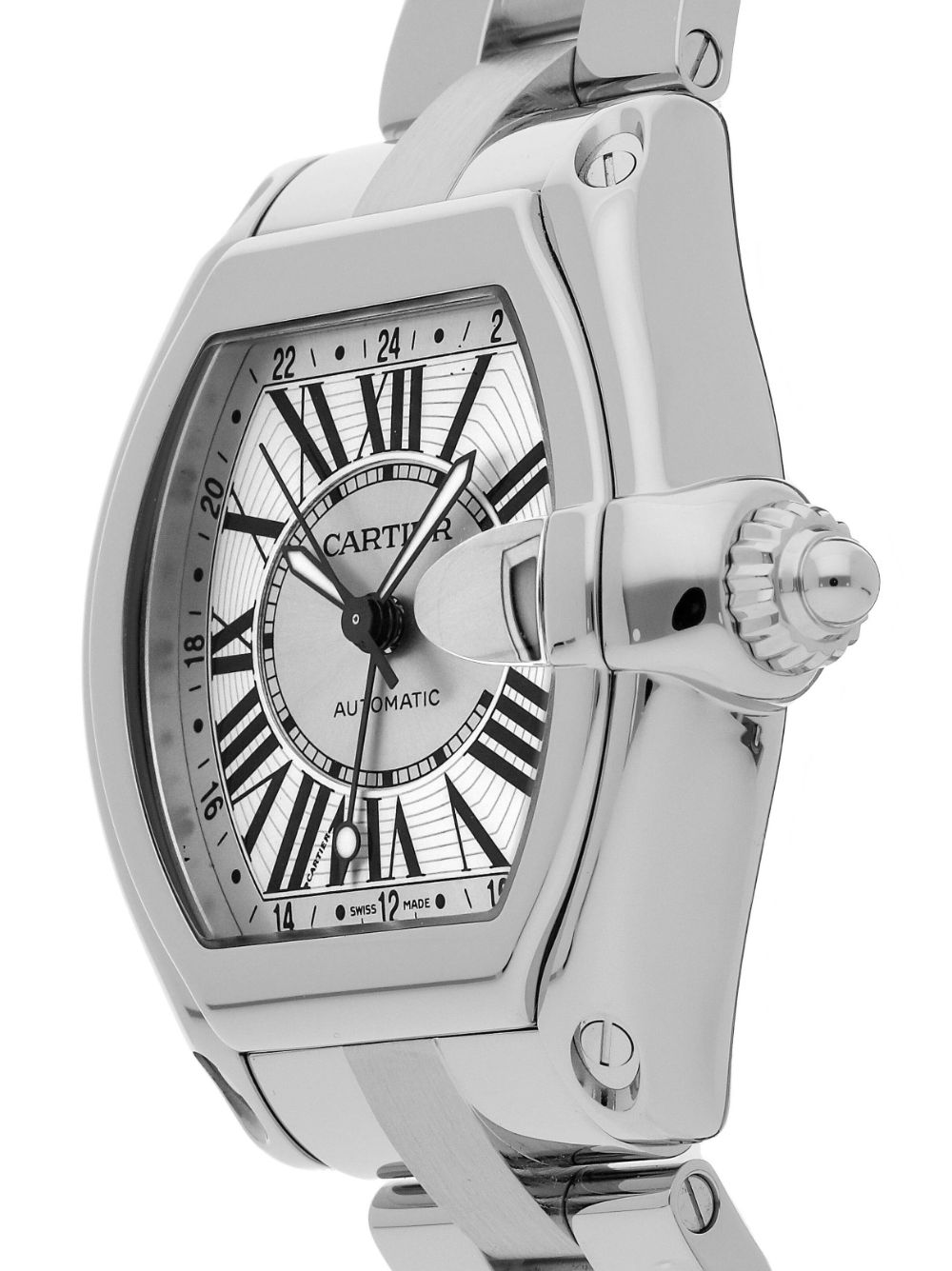 Cartier pre-owned Roadster GMT XL 49mm - Wit