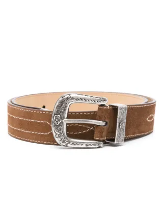 Ralph lauren suede belt hot sale