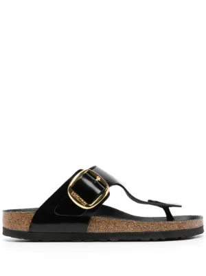 Birkenstock Buckley スエードサンダル | ブラック | FARFETCH JP
