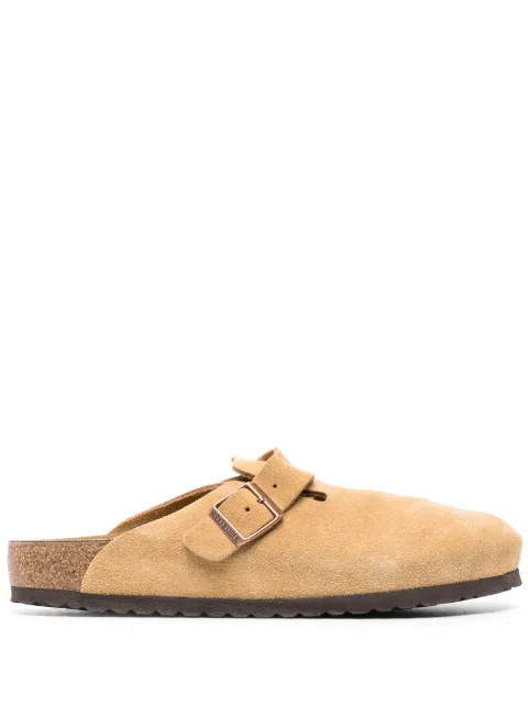 Birkenstock Boston "Latte Cream" clogs