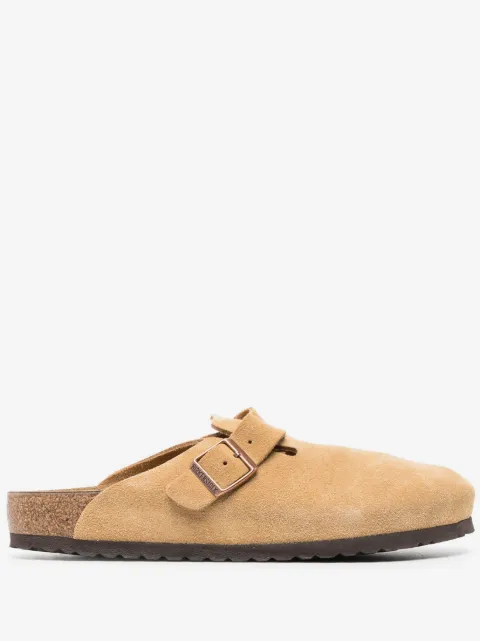 Birkenstock Boston suede mules
