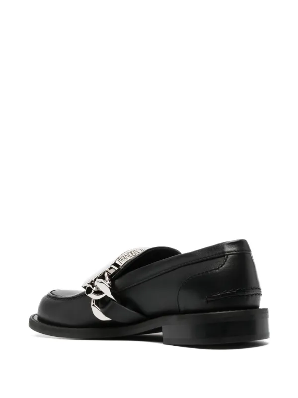 JW Anderson レザーローファー | ブラック | FARFETCH JP JW Anderson レザーローファー | ブラック | FARFETCH JP