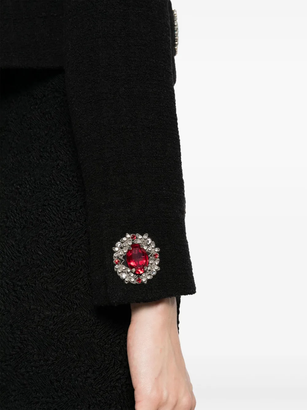 Moschino Cropped jack Zwart