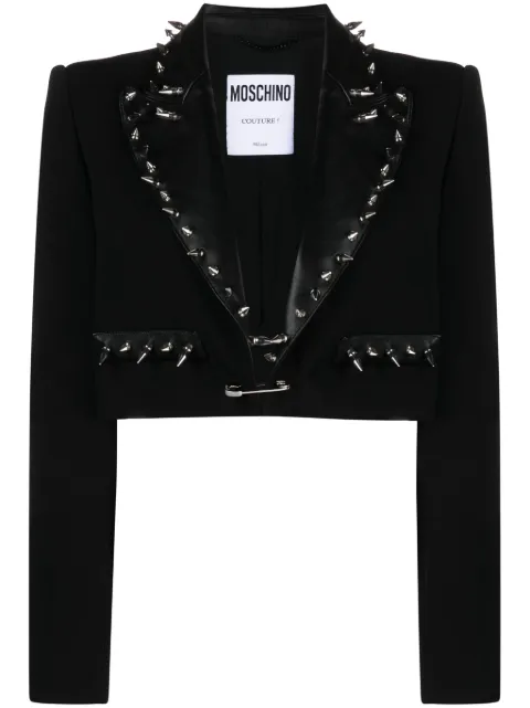 Moschino Blazer mit Nieten