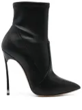 Casadei Blade 130mm leather boots - Black