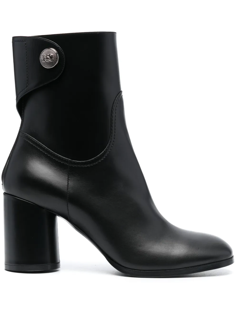Casadei botas con tacón cuadrado de 90mm | negro | Image 1